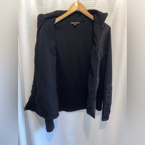 Men’s MICHAEL KORS black quilted mid season Jacket‎ size Large - Picture 7 of 13